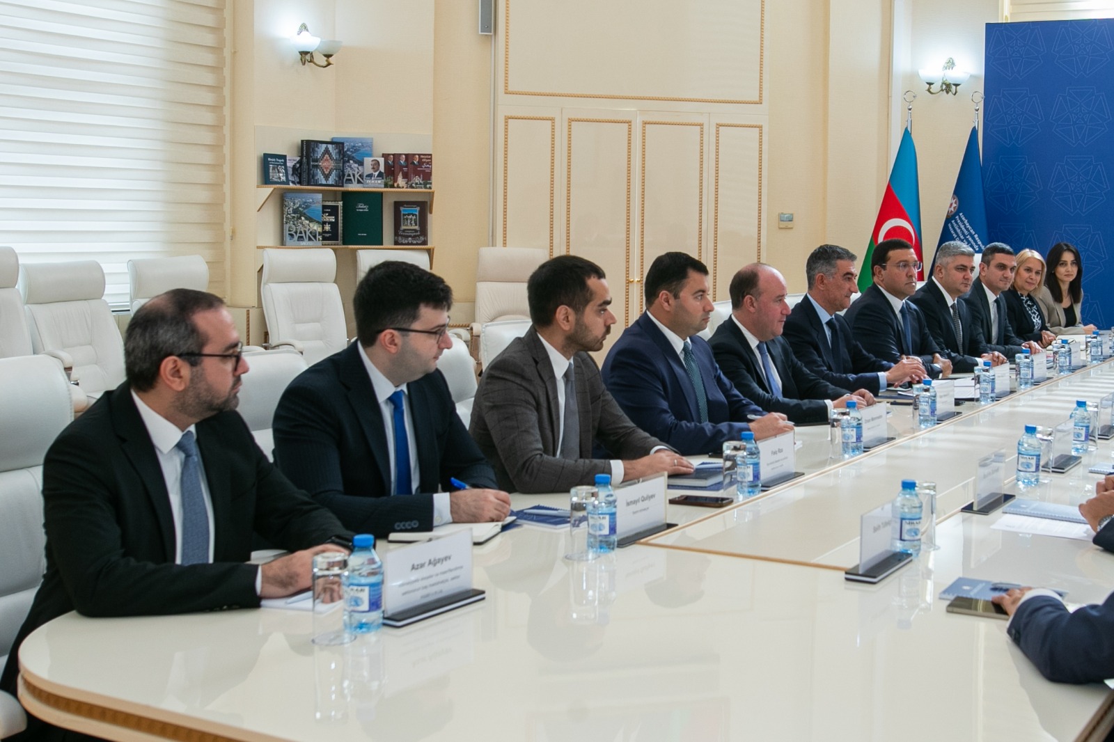 TÜİB nümayəndə heyəti Antiinhisar və İstehlak Bazarına Nəzarət Dövlət Agentliyində görüş keçirib.